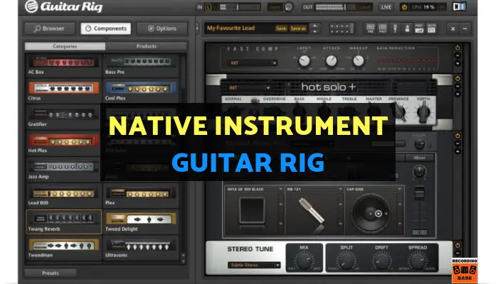 Native Instrument – Guitar Rig