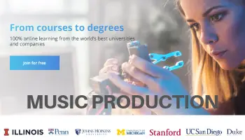 coursera music production coupon