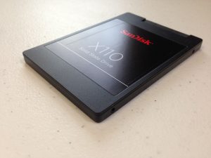 SSD for audio recording