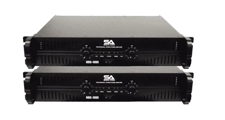 Seismic Audio - MBG-4000 power amplifier