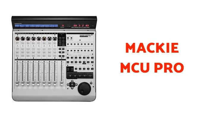 mackie mcu pro best logic pro control surface