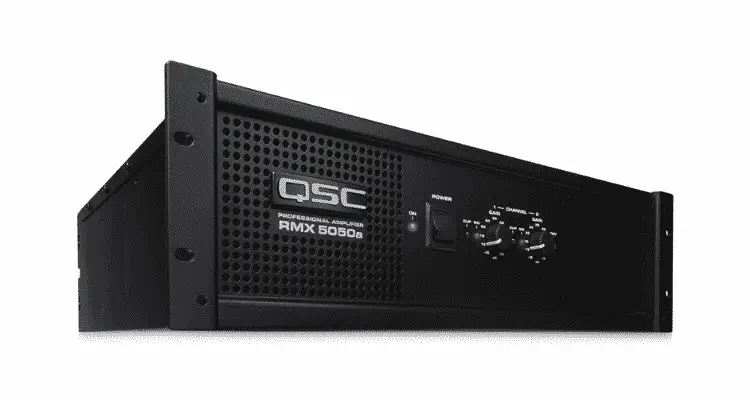 QSC RMX 5050A amplifier for live sound