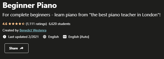 Beginner Piano