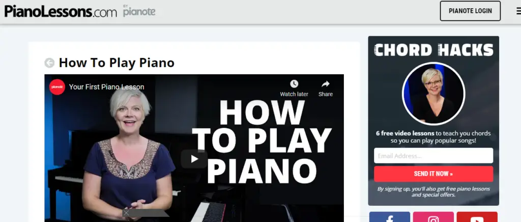 How to play Piano