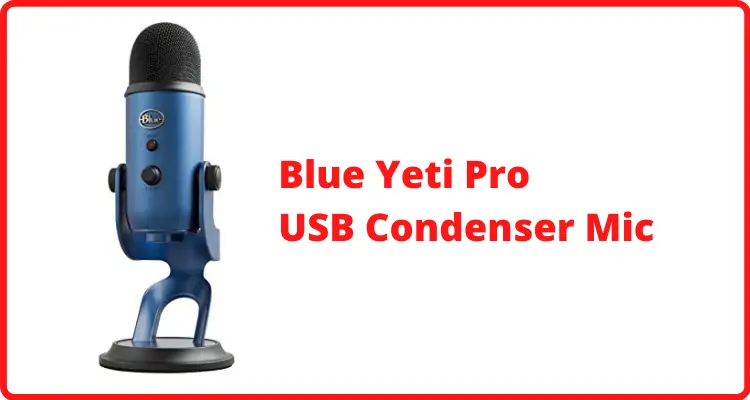 Blue Yeti Pro usb condenser mic