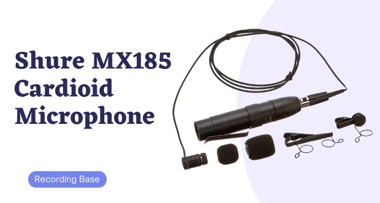 Shure MX185 Cardioid Microphone