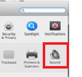 sound icon mac