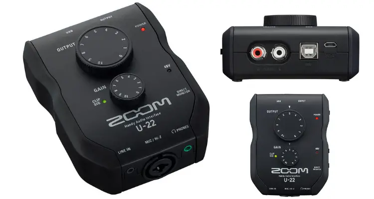 Zoom U-22 cheap audio interface