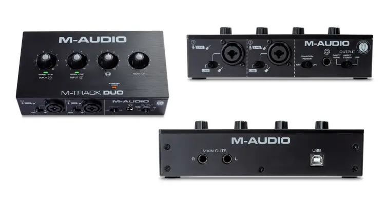 M-Audio M-Track Duo live streaming