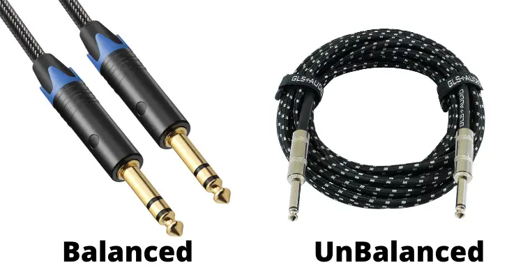 balanced vs unbalanced cables