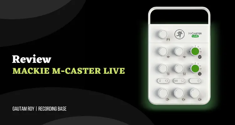 mackie m caster live mixer review