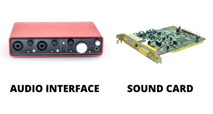 Audio Interface vs sound card