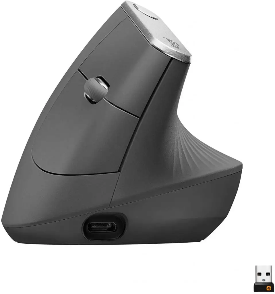 Logitech MX Vertical Wireless Mouse for music production