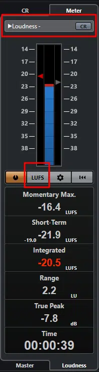 what is lufs metering
