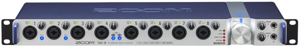 Zoom TAC-8 Thunderbolt Audio Interface
