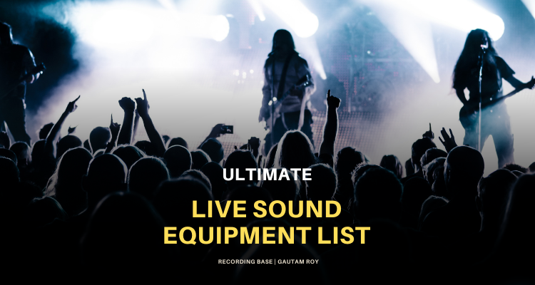 live sound equipment list