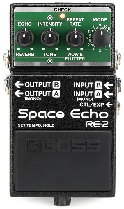 Boss RE-2 Space Echo Delay and Reverb Pedal