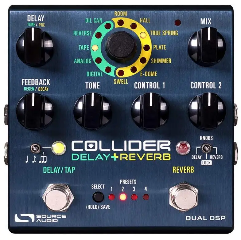  Source Audio One Series Collider Delay and Reverb Pedal