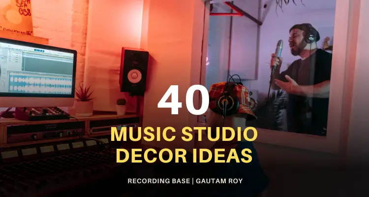 music studio decor ideas