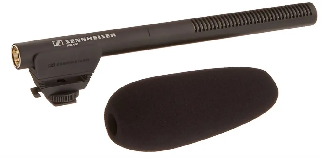 Sennheiser MKE 600 shotgun mic