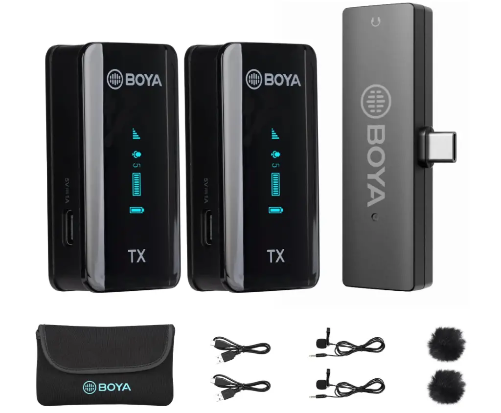 BOYA BY-XM6-S6 Wireless Lavalier Microphone