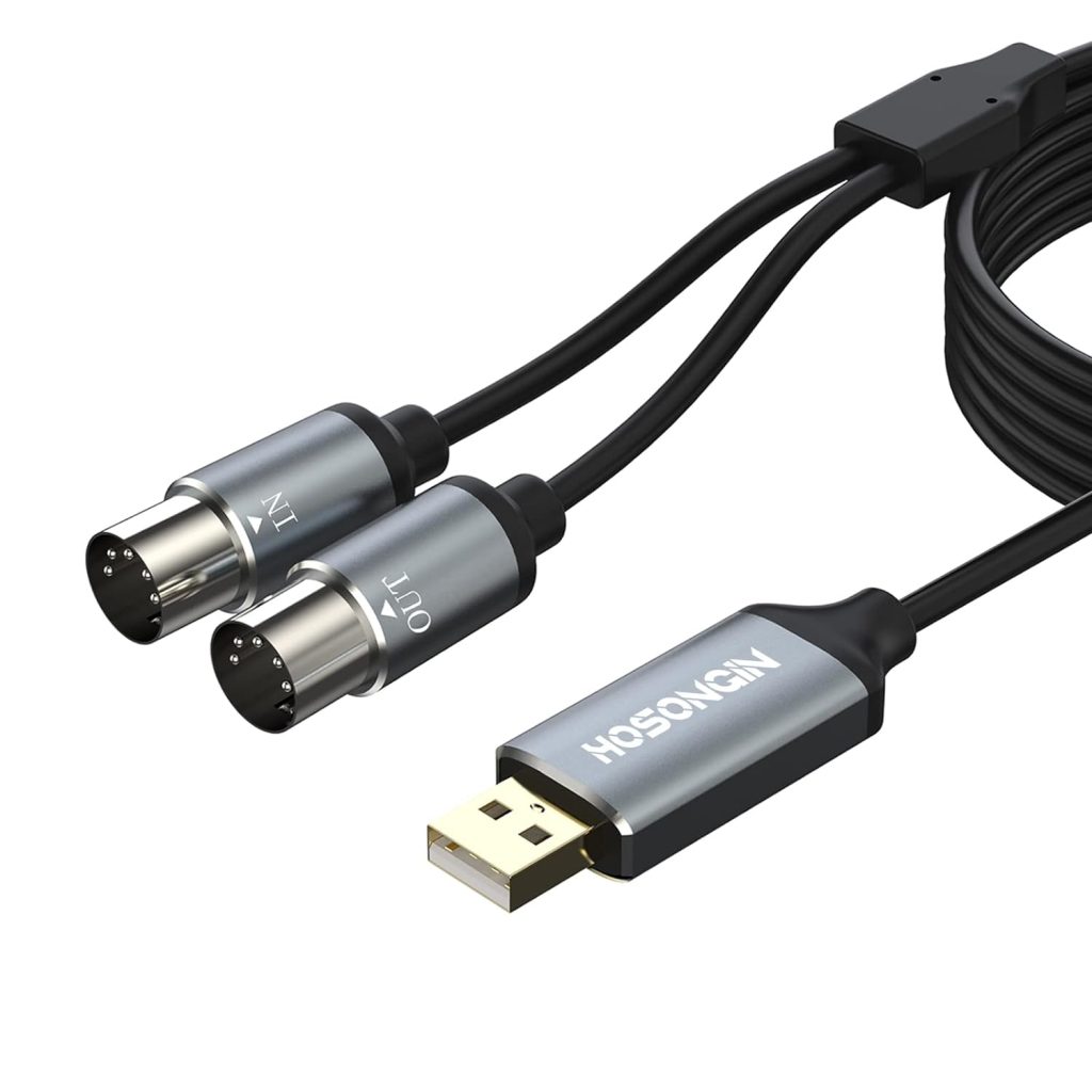 HOSONGIN MIDI to USB Interface MIDI Cable