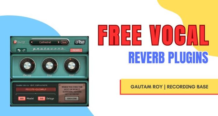 Best Free Vocal Reverb Plugins in 2024