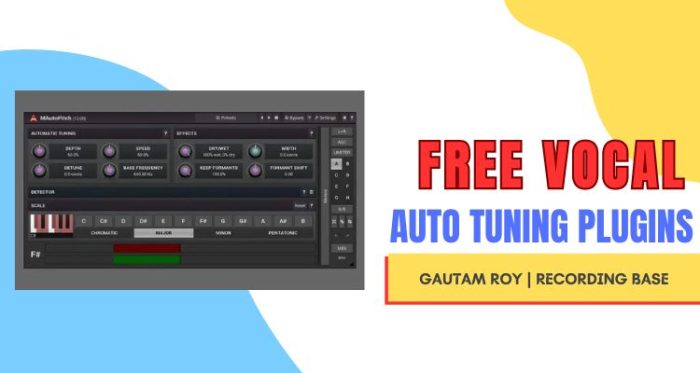 Best Free Vocal Tuning Plugins in 2024