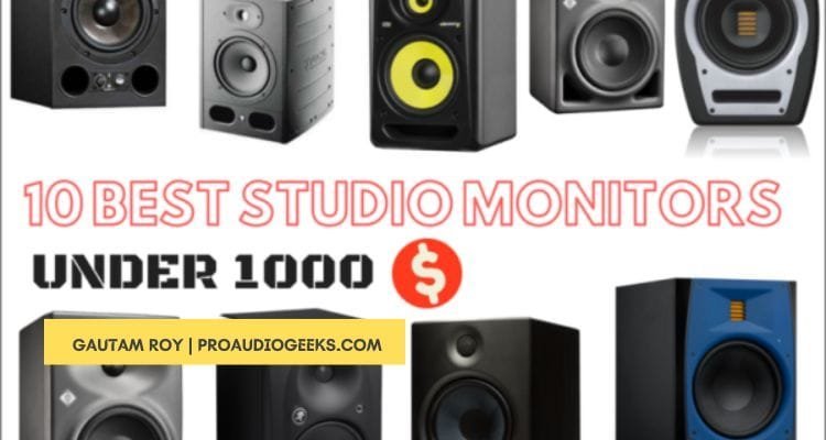 Best Studio Monitors Under $1000