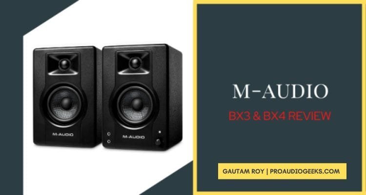 M-Audio BX3 & BX4