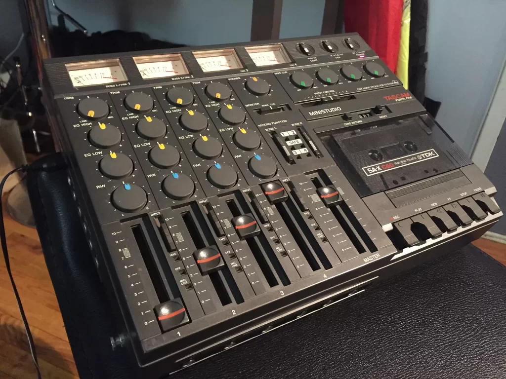 Use a 4 Track Cassette Recorder