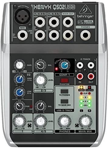 Behringer Xenyx Q502USB mixer