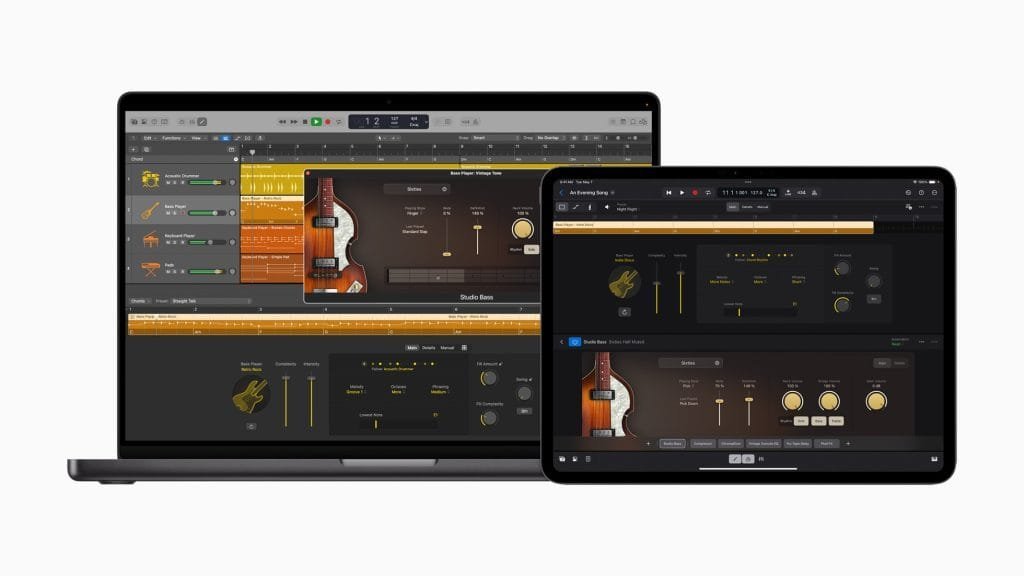 Logic Pro AI tools for music production