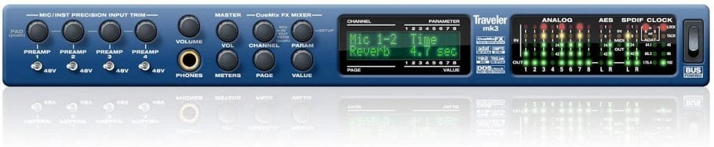 MOTU Traveler-mk3 FireWire Audio Interface
