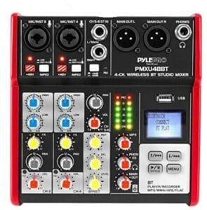 Pyle PMXU68BT 6 channel mixer