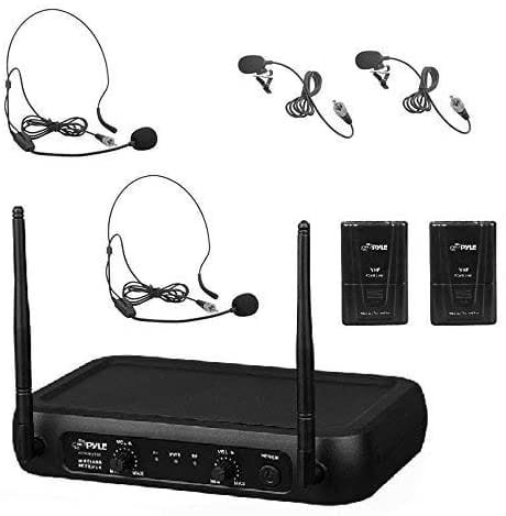 Pyle Pro PDWM2145 wireless lavalier microphone system