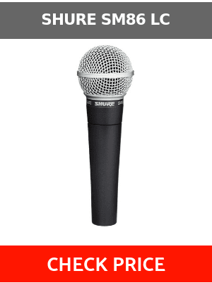 Shure SM86 LC review