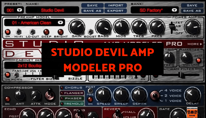Studio Devil Amp Modeler Pro