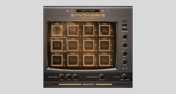Synthwave Drums V2