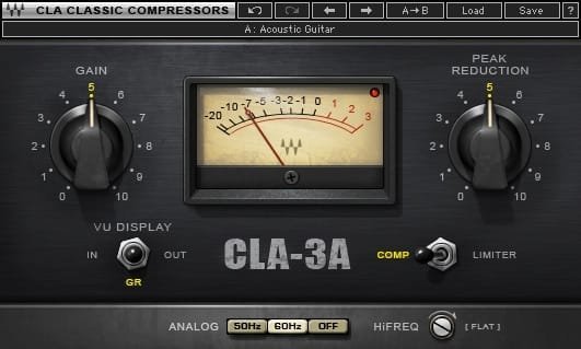 Waves CLA-3A Vocal Compressor