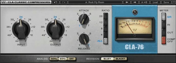 Waves CLA-76 Compressor Plugin for Vocals