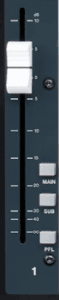 channel faders