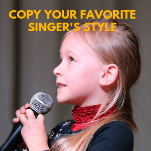 copy the singing style