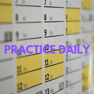 daily singing practice