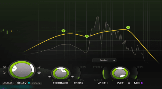 delay and filter section