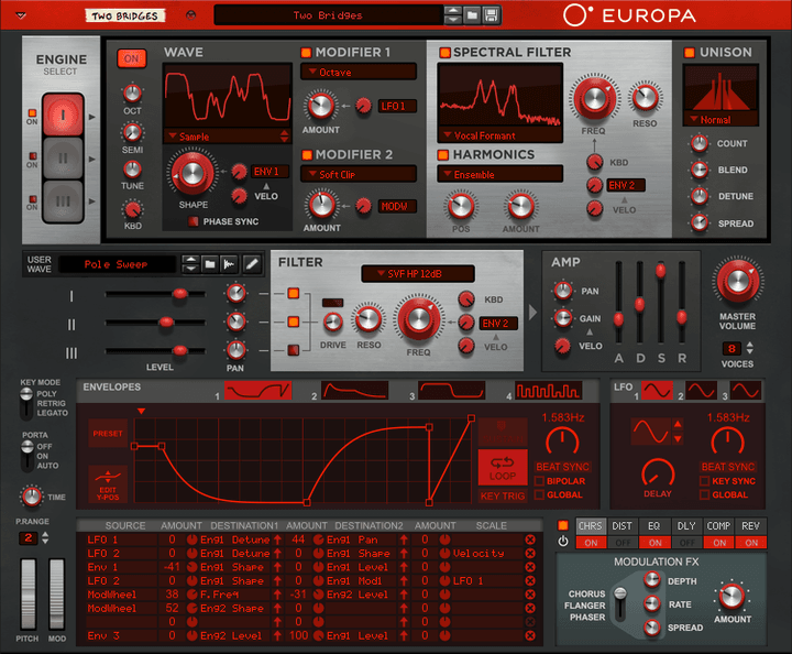 europa software synthesizer