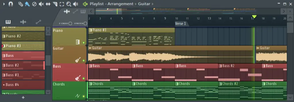 fl studio editor