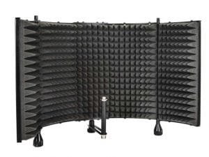 microphone isolation shield