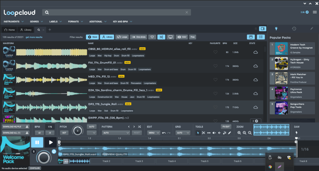multitrack sampling looploud