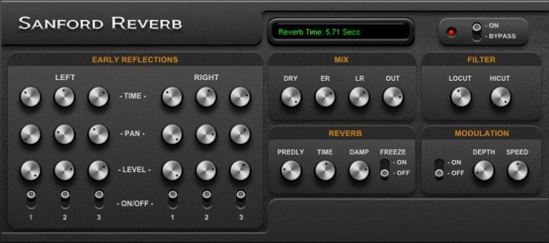 sanford reverb plugin